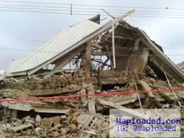 3-storey building collapses in Ebonyi